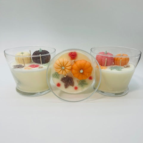 Large Fall Season Candle