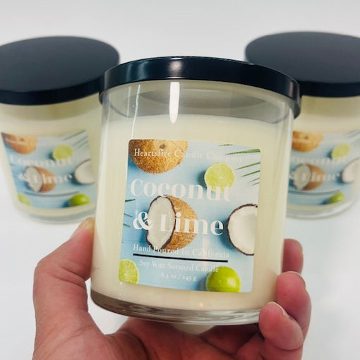 Coconut & Lime Soy Candle