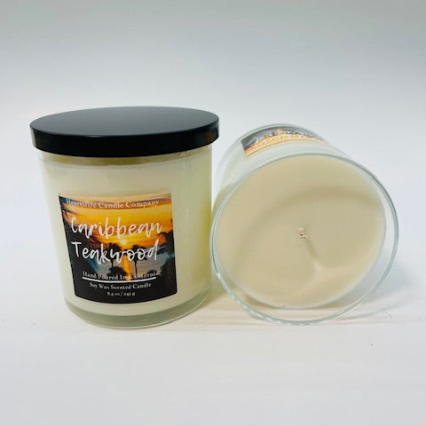 Caribbean Teakwood Soy Wax Candle