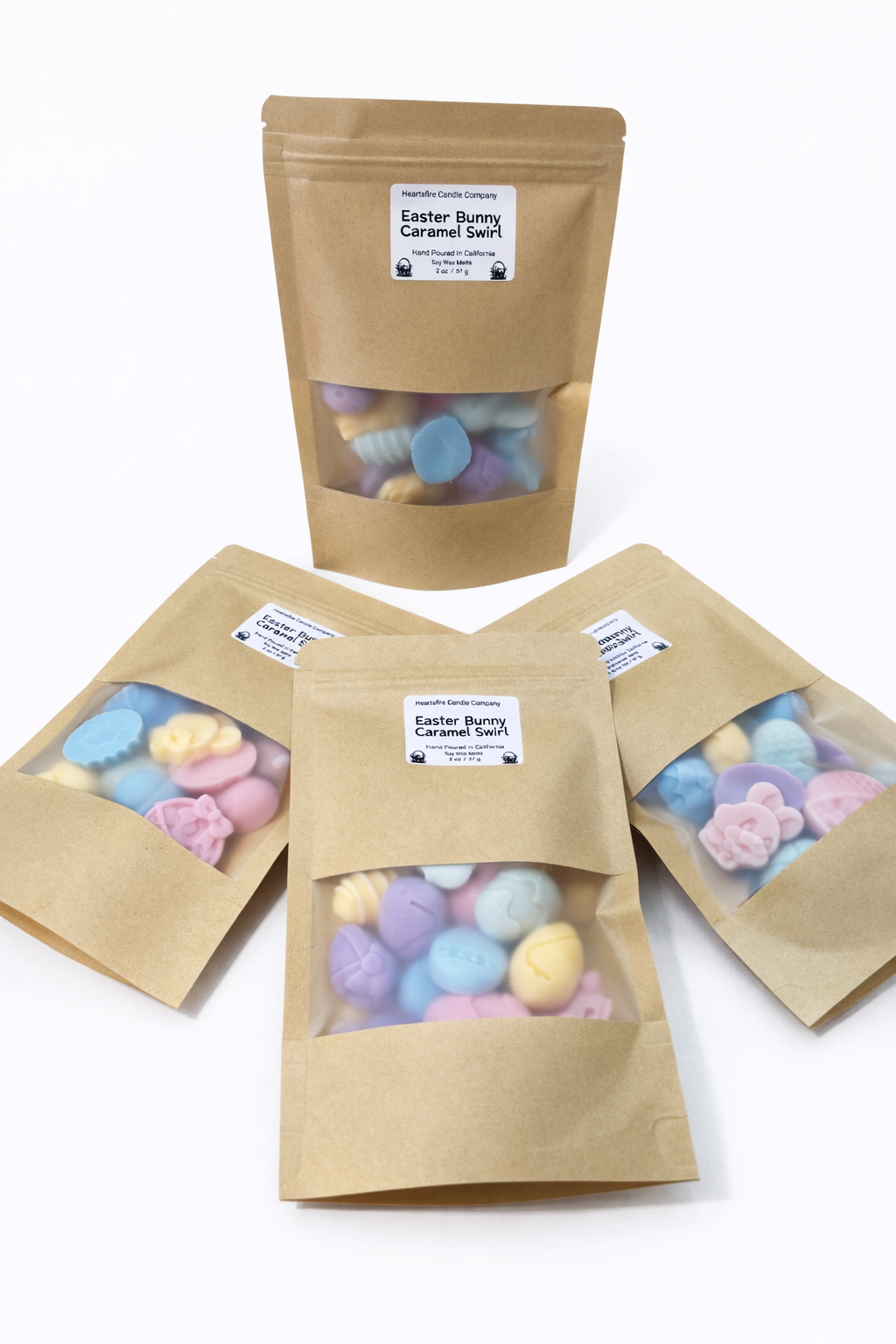 Easter Bunny Caramel Swirl Soy Wax Melts