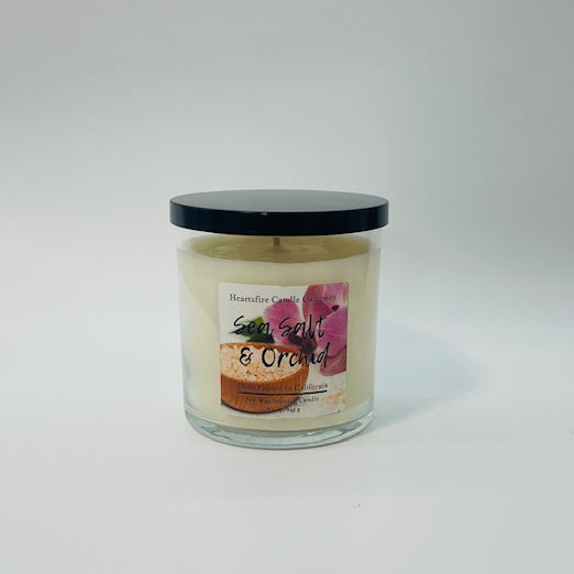 Sea Salt & Orchid Soy Wax Candle