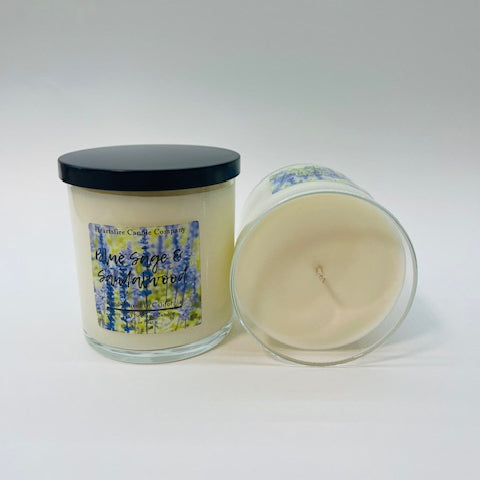 Blue Sage & Sandalwood Soy Wax
