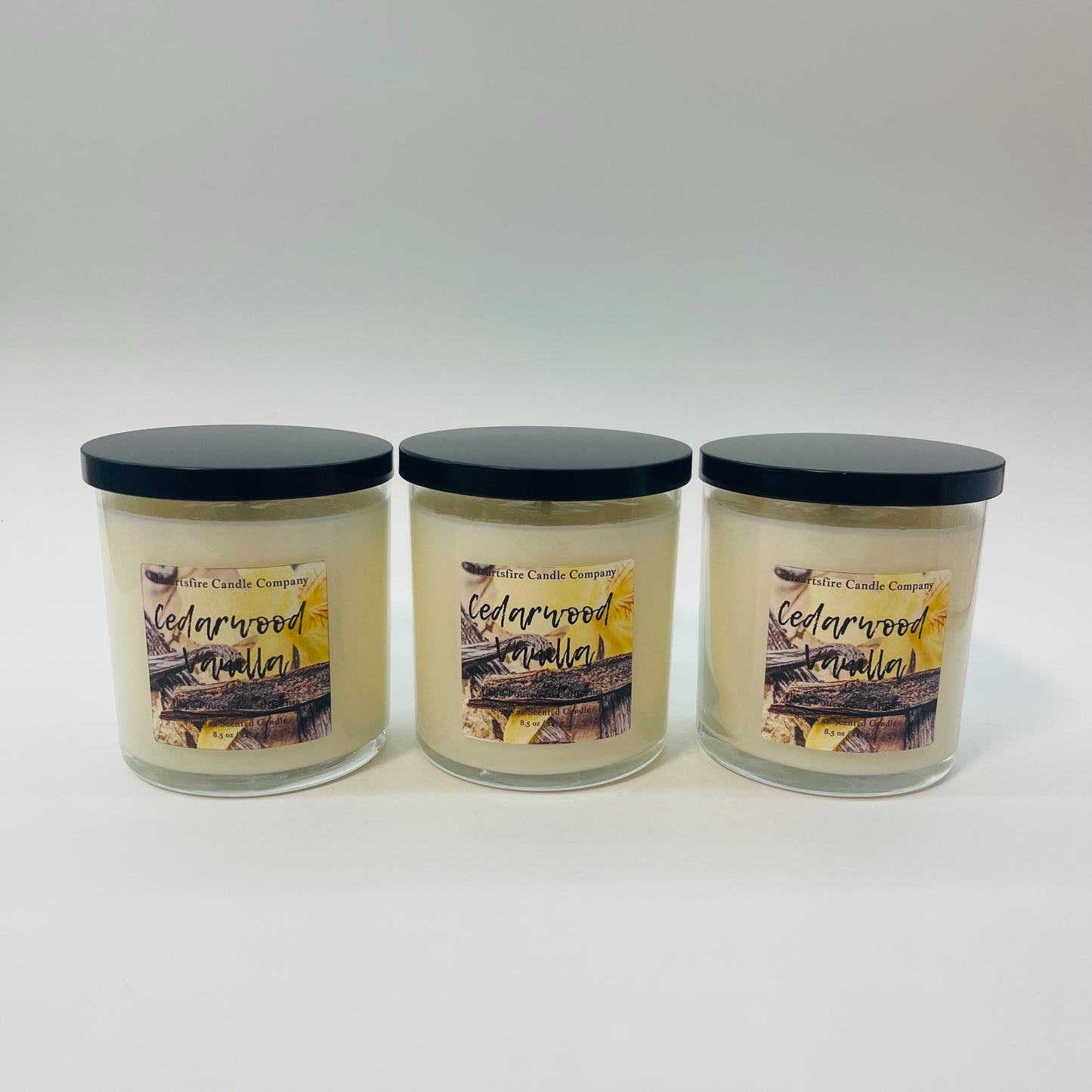 Cedarwood Vanilla Soy Wax Candle