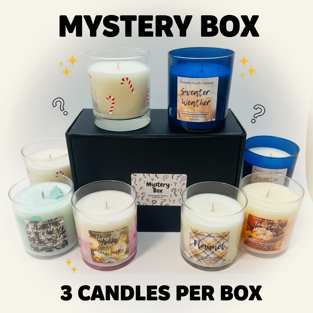 Mystery Box (3 Piece Set: All Candles) Holiday Scents