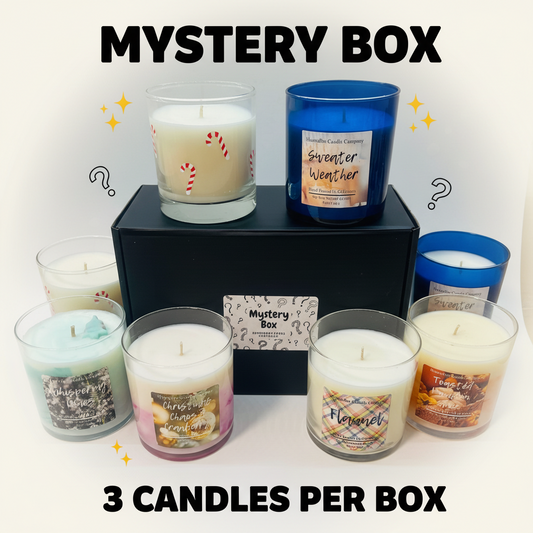 Mystery Box (3 Piece Set: All Candles) Holiday Scents