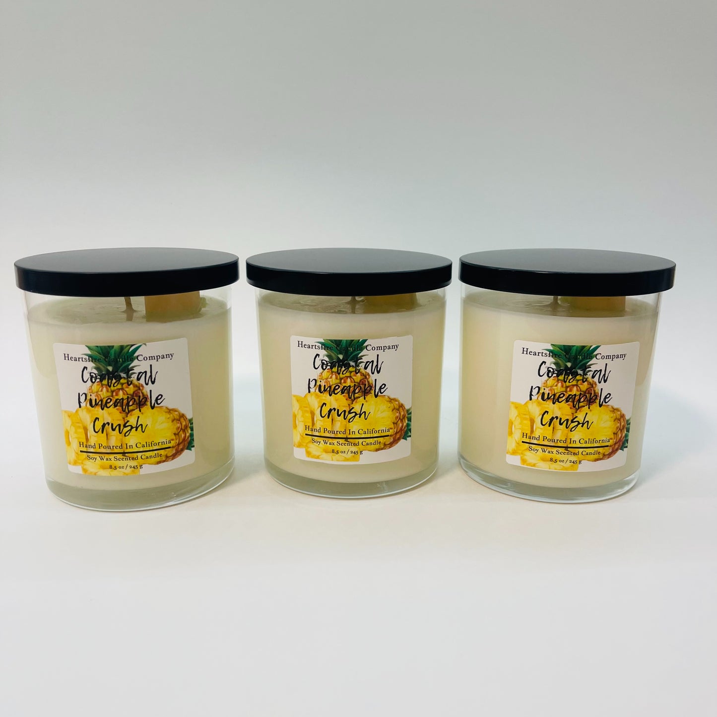 Coastal Pineapple Crush Soy Wax Candle
