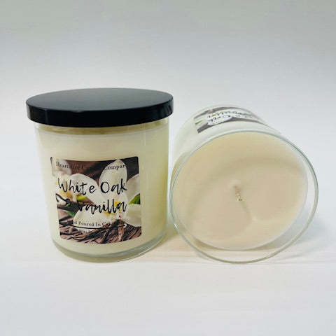 White Oak & Vanilla Soy Wax Candle